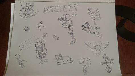 Gravity Falls Doodles By Rockenriolu On Deviantart