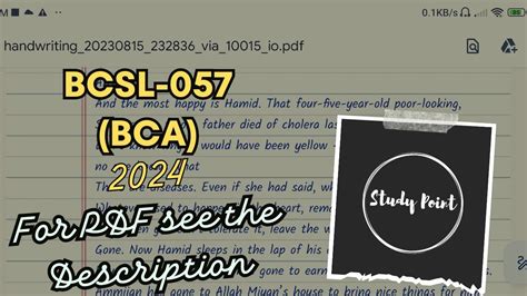 Bcsl Bca Solved Assignment Bcsl Solved Assignment