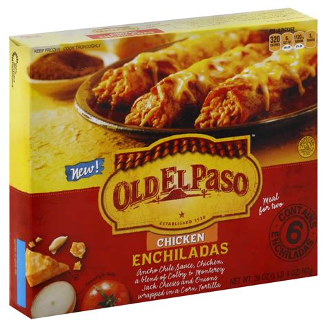 Old El Paso Chicken Enchiladas Shop Entrees And Sides At H E B