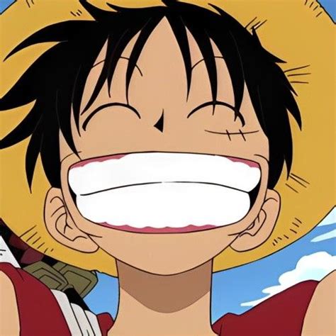 Smiling Luffy from One Piece