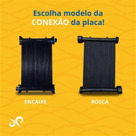 Ts Solar Aquecimento Piscina Ecomasol Kit Esteira Aquecedor Placa Uni O