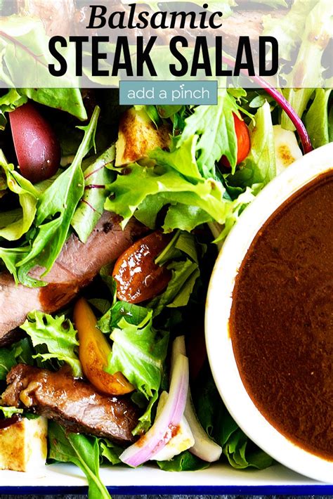 Balsamic Steak Salad Recipe Add A Pinch