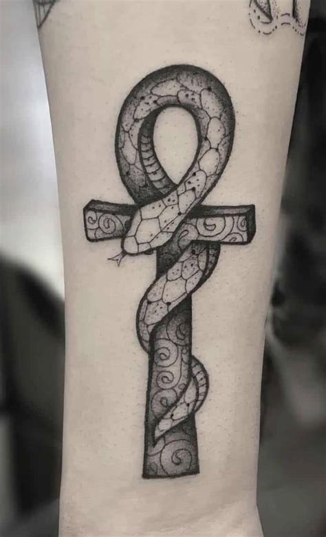 Ankh Tattoo Explained Meanings Symbolism More