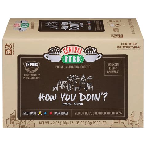 Central Perk How You Doin'? House Blend Pods - Shop Coffee at H-E-B