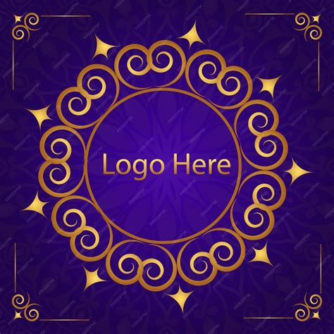 Premium Vector Luxury Logo Gold Template Monogram Design