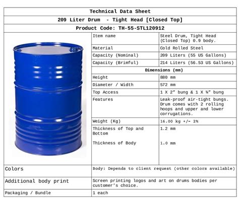 Buy 209 Ltr Metal Drums From Projektikauppa Oy Finland Tradewheel