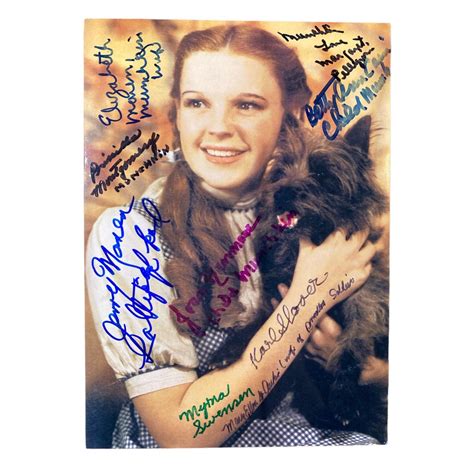 WIZARD OF OZ Munchkins 5x7 Photo Signed by 9 Cast Members - Etsy