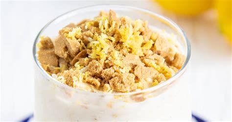 Lemon Cheesecake Overnight Oats Punchfork