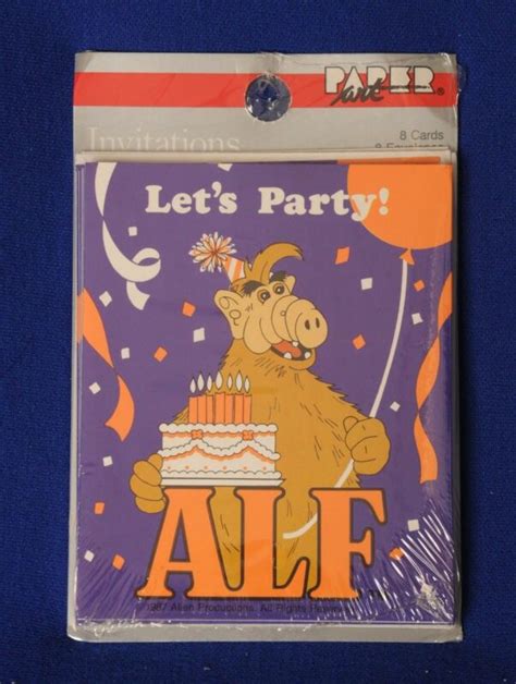 Alf Party Invites