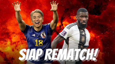 Timnas Jepang Jalani Rematch Lawan Jerman Pada September Mendatang