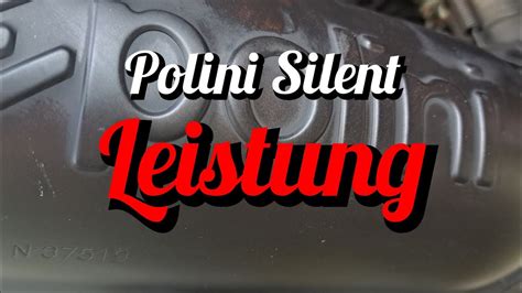 Ape Polini Silent Leistung Youtube