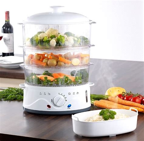 Cuisson Vapeur Cuiseur Vapeur électrique Pour Riz Légumes Et Viandes Pearlfr