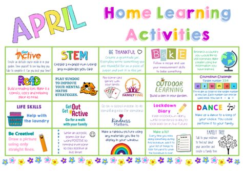 Home Learning Activities | Teaching Resources