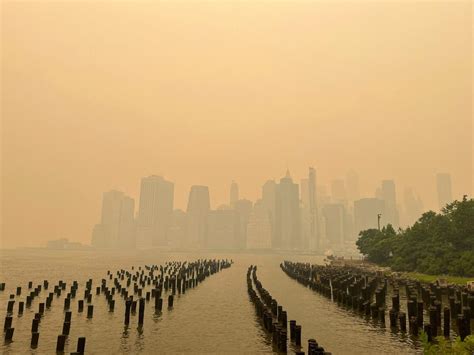 Nueva York Cubierta Por El Humo Fotos