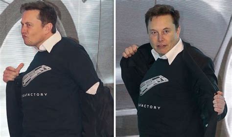 Elon Musk Striptease Shock Tesla Ceo Sends Fans Into Meltdown You