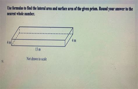 Answered Use Formulas To Find The Lateral Area Bartleby