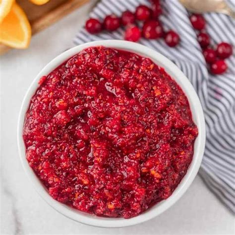 Fresh Cranberry Relish Eating On A Dime