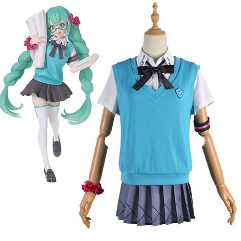 Vocaloid Hatsune Miku 16th Anniversary Booota Cosplay Costume Winkcosplay