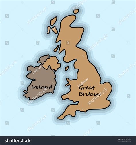 3,348 Simple Map Great Britain Images, Stock Photos & Vectors