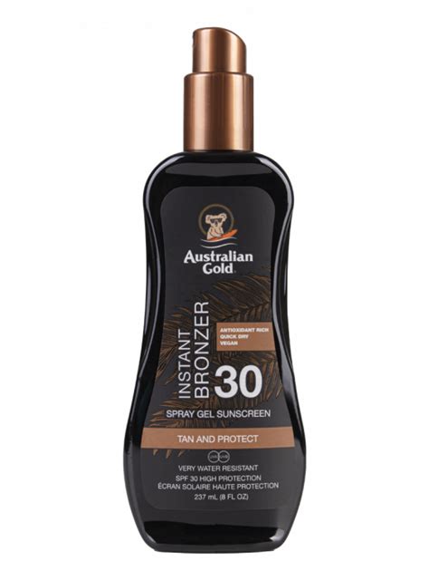 Australian Gold Spf Spray Gel Cu Bronzanti Atomizor Ml