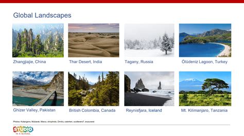 global landscapes studio   school