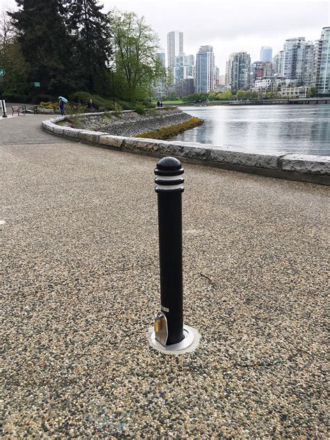 Photo Gallery: Removable Bollards | Reliance Foundry Co. Ltd.