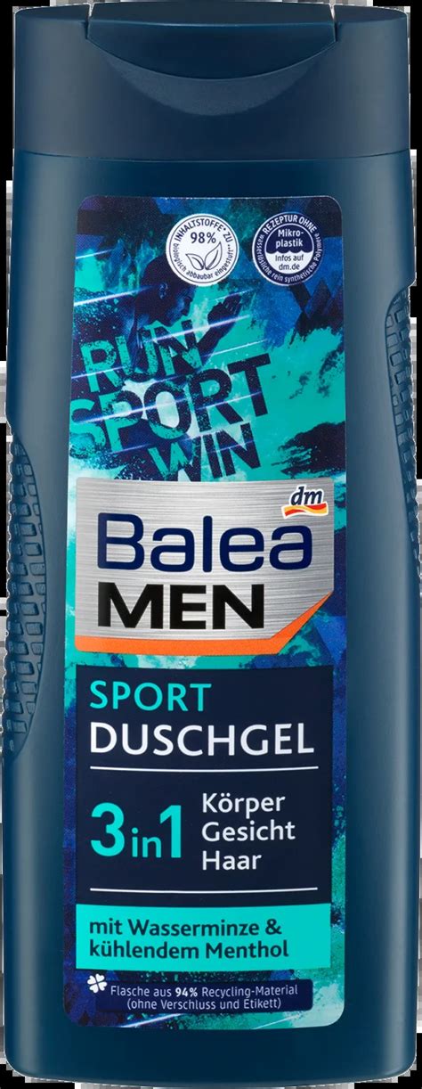 Balea Men Balea Men Douchegel Sport Ml Duitse Voordeel Drogist