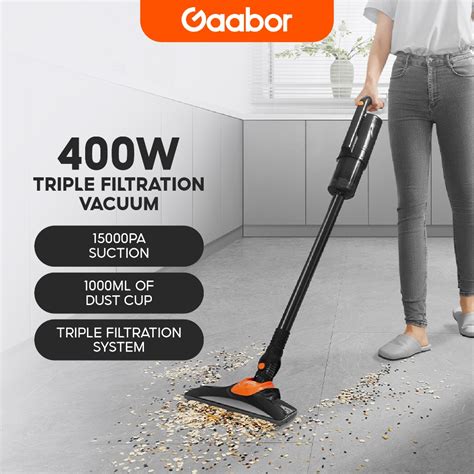 Gaabor Powerful Suction Multi Purpose Quick Cleaning Vacuum Shopee