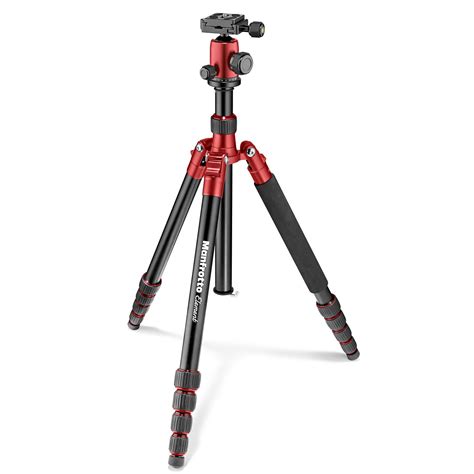 Manfrotto Element Traveller Grand Modèle MKELEB5RD BH Rouge Trépied