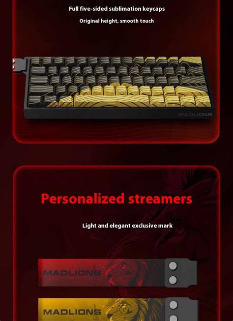 Madlions Mad He Eesports Magnetic Switch Keyboard With Streamlined