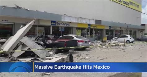Large earthquake hits Mexico - CBS Colorado