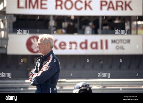 Paul Newman At Lime Rock Park Ct September 1987 Photo Robert