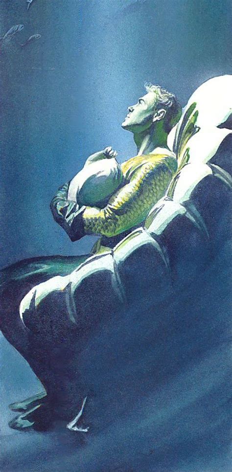 Aquaman By Alex Ross Aquaman Alex Ross Dc Comics Superheroes