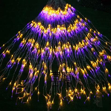 6x3m 600 Leds Waterfall Curtain String Lights Fairy New Year Christmas