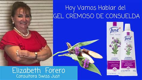 Aromaterapia Gel Cremoso De Consuelda Youtube