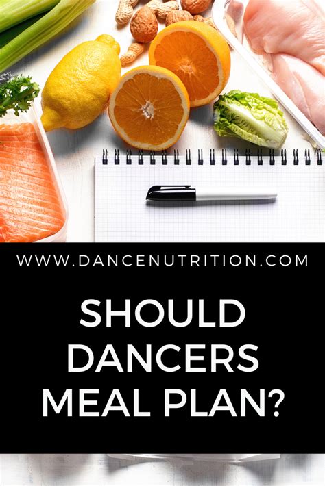 Meal Planning For Dancers Dance Nutrition