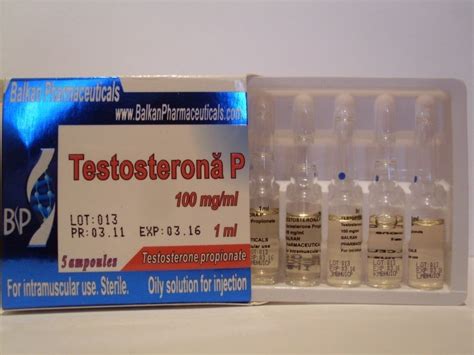 Tesosterona P Testosterone Propionate Steroids Online Balkan