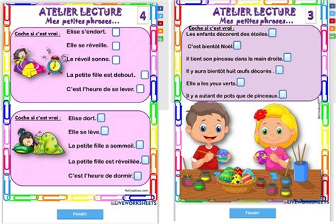 ATELIER LECTURE Mes Petites Phrases CP CE1 ReCreatisse