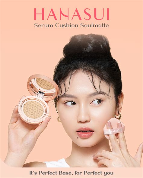 Jual Hanasui Serum Cushion Soulmatte Matte Finish Uva Uvb