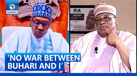 There Is No War Between Buhari And I Babangida Youtube