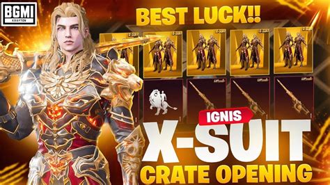 Ignis Xsuit Crate Oppening Bgmi Crate Opening Video YouTube