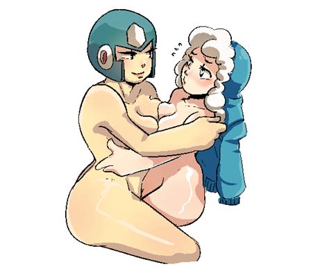 Rule 34 Blush Breasts Chill Man Ice Man Mega Man Mega Man Classic Mega Man 10 Rule 63 Yuri