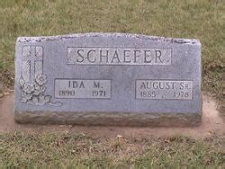 August Schaefer Sr M Morial Find A Grave