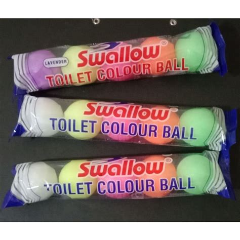 Jual KAMPER Swallow TOILET COLOUR BALL Isi 5 WARNA Yukitabelishop