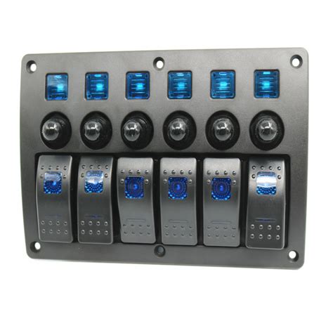 8 Gang Led Switch Panel Automatic Dimmable Slim Touch Control Panel Box