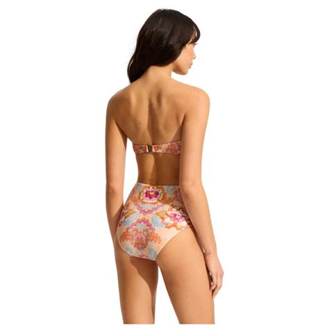 Seafolly Spring Festival High Waisted Pant Bikini Bottom Damen Online