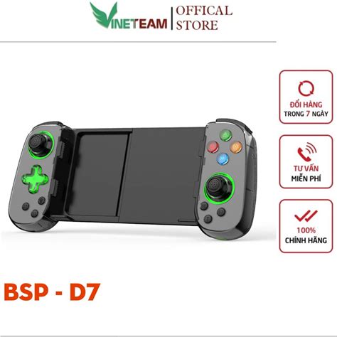 Tay cầm chơi game Vinetteam BSP D3 D5 D6 D8 D9 dùng cho Switch Android