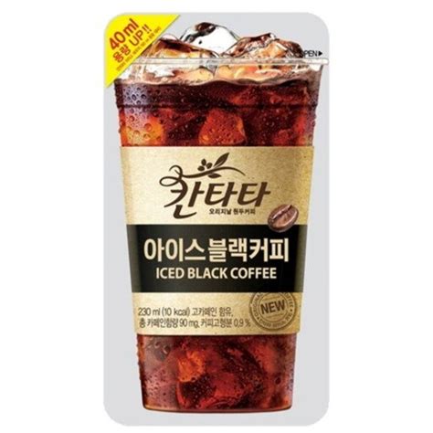 Cantata Coffee Pouch 230ml Black Americano Hazelnut Caramel Macchiato