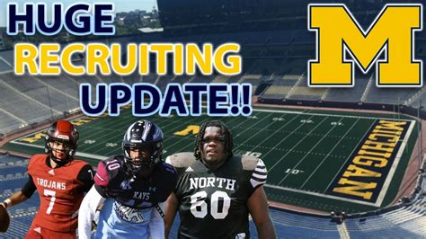 Huge Michigan Football Recruiting Update Latest On Kayden Mcdonald