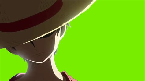 Luffy Green Screen